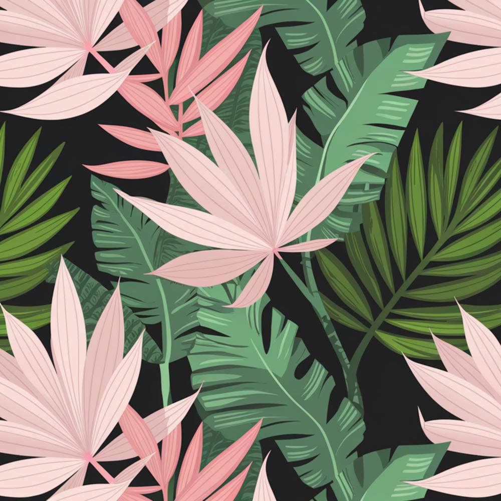 Seamless Tropical Pattern