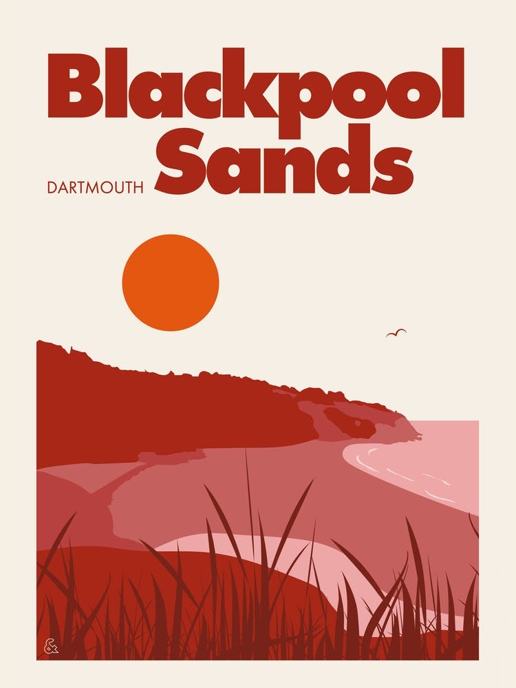 Blackpool Sands, Dartmouth (Red)
