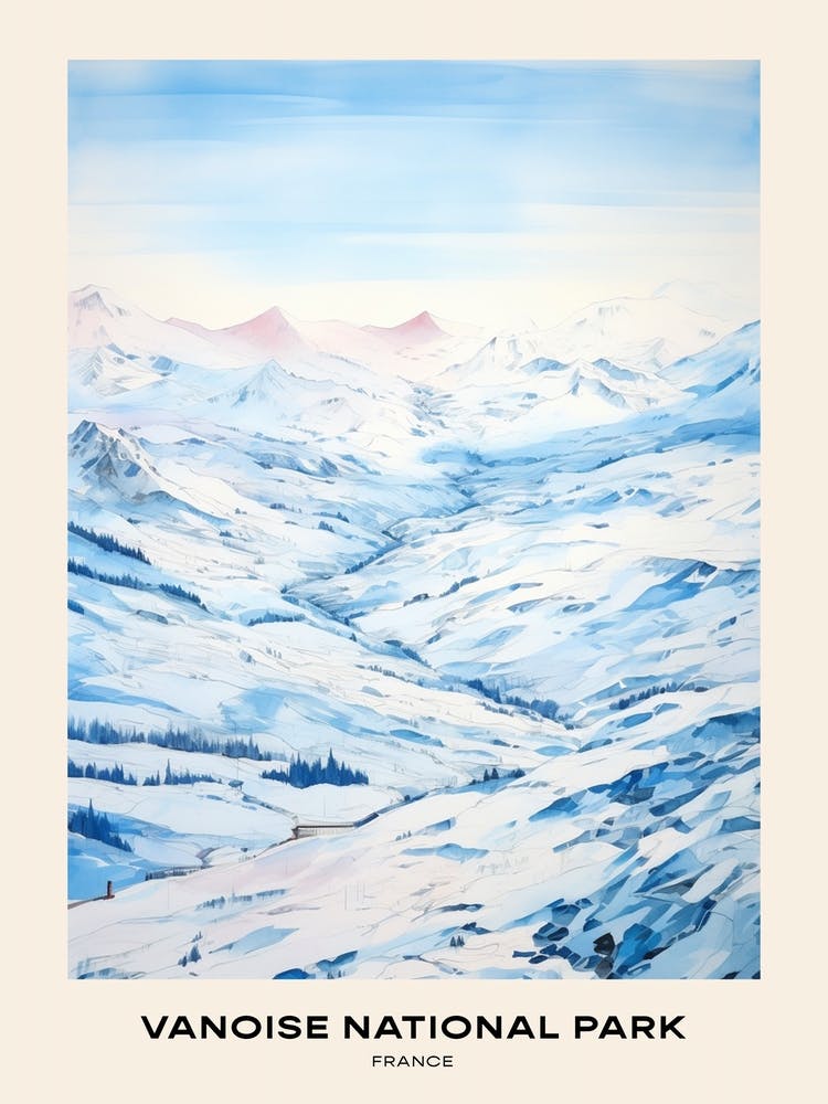 Vanoise National Park France 2 Poster