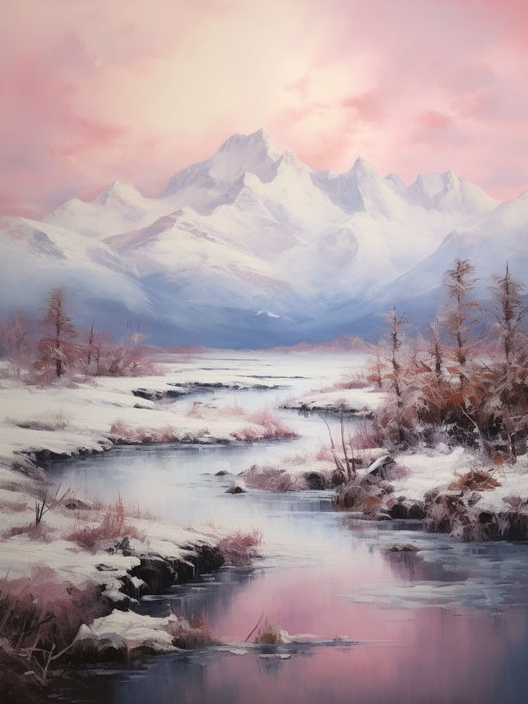 Dreamy Winter Painting Patagonia Argentina 3