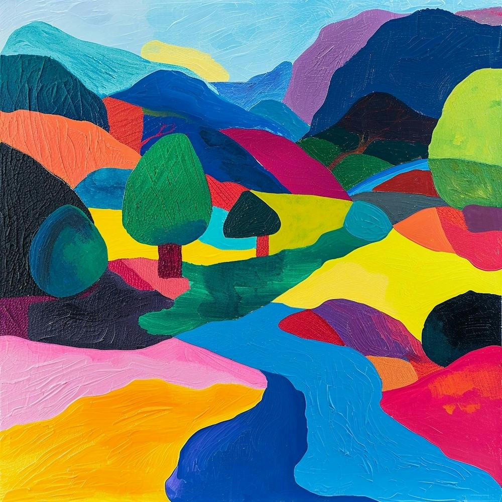 Colourful Abstract Chitwan National Park Nepal 2