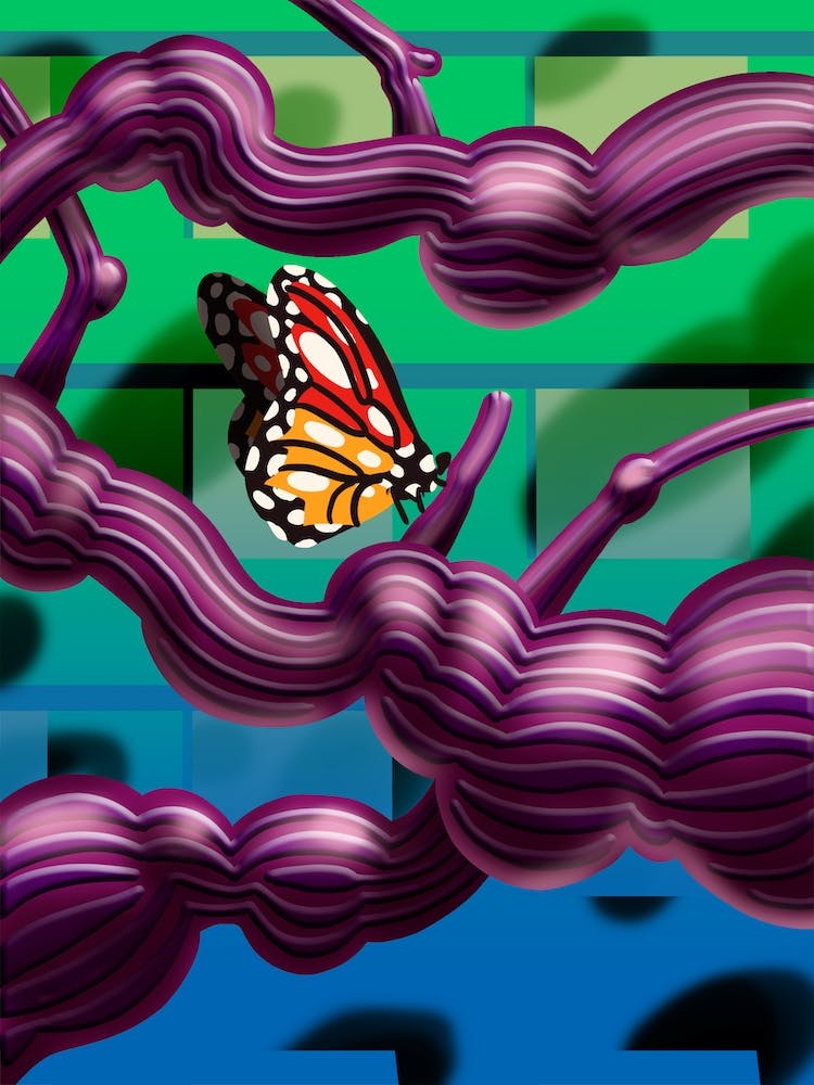 Digital Nature (Butterfly)