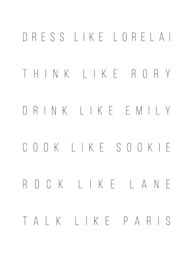 Dress Like Lorelai Justified