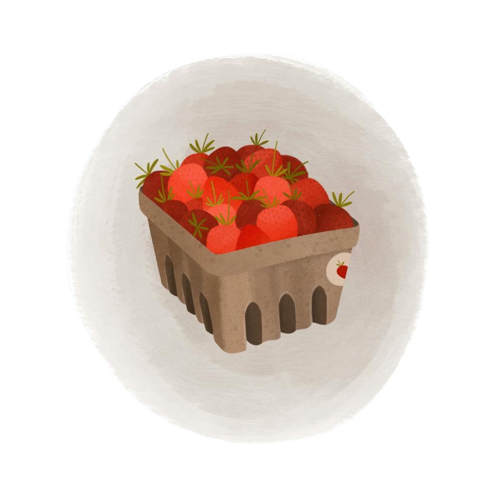 Strawberry Punnet Square