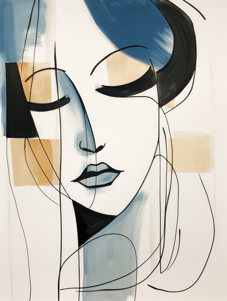 Abstrait d'une femme 17