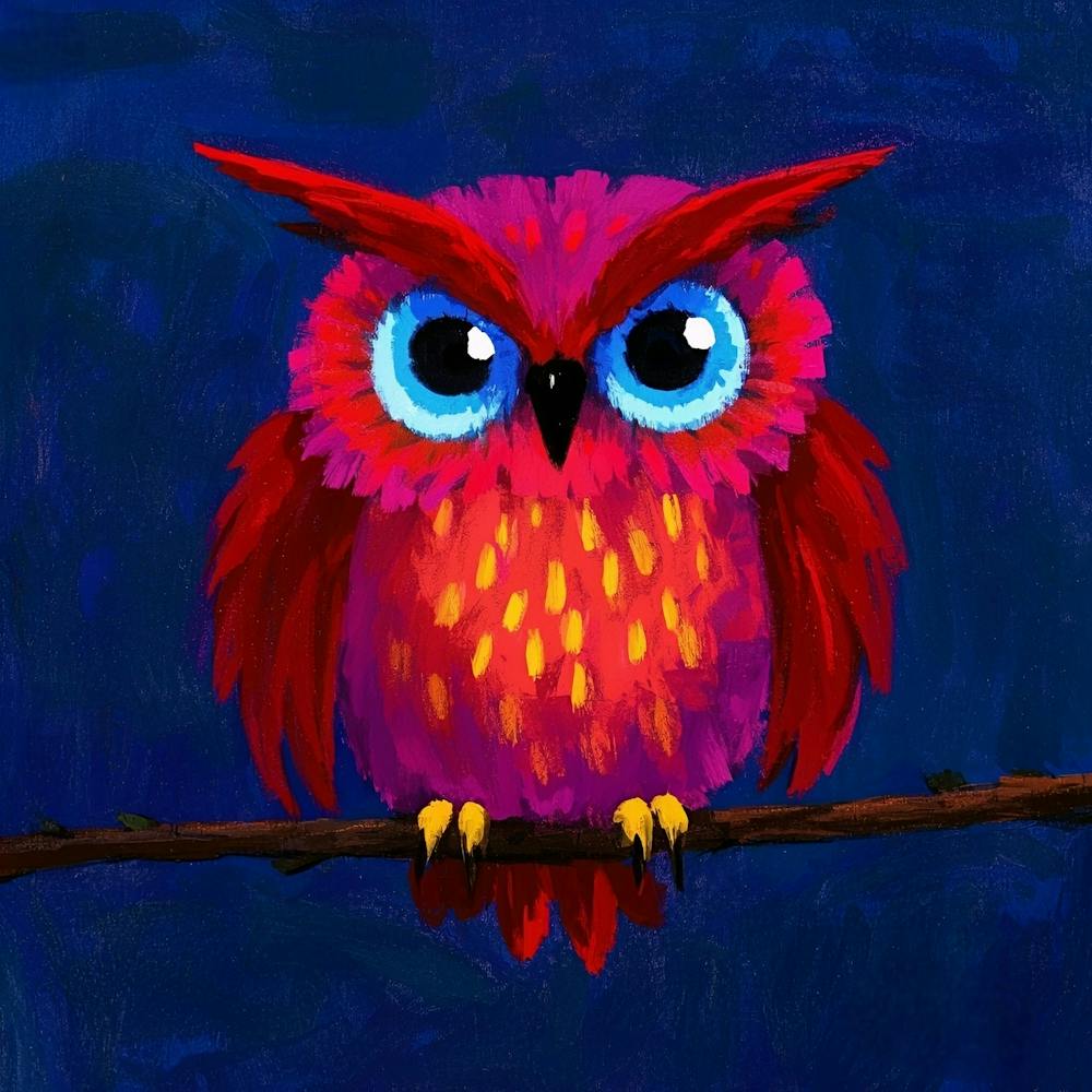 Owl Painting 1