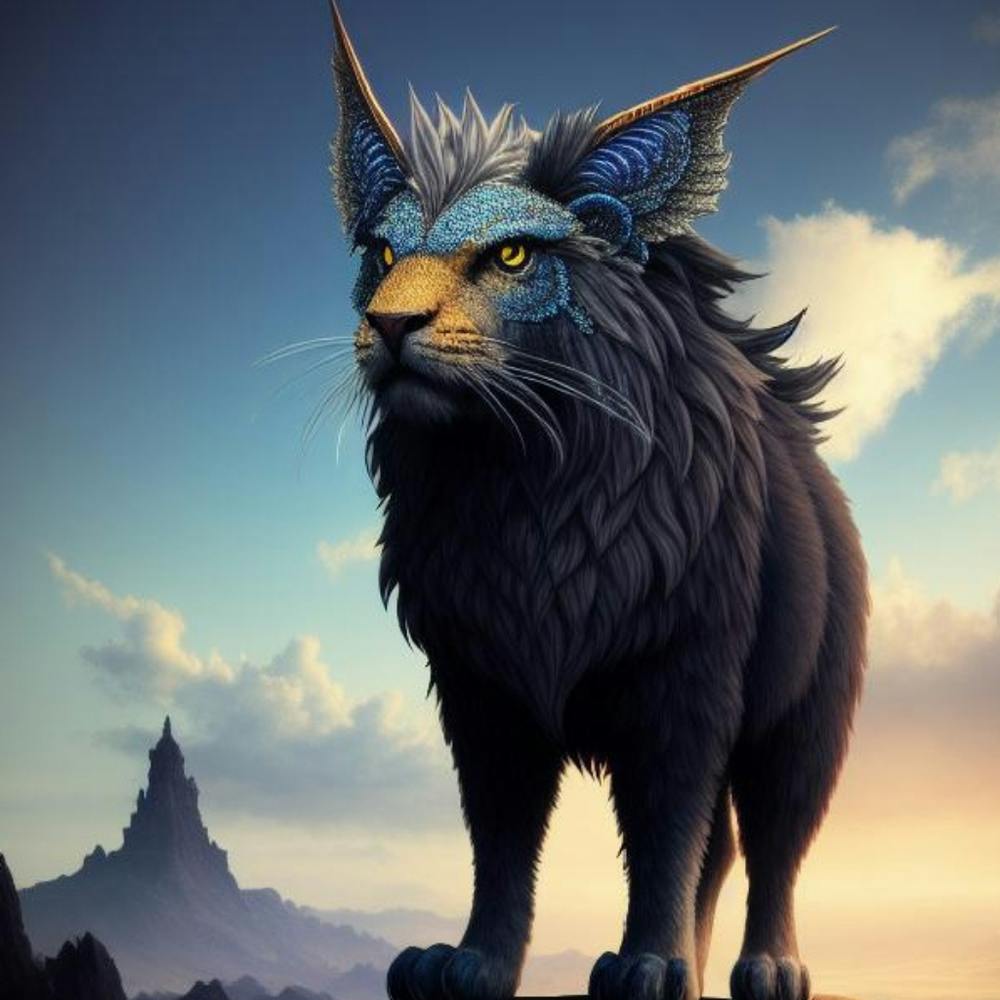 Cat With Blue Eyes