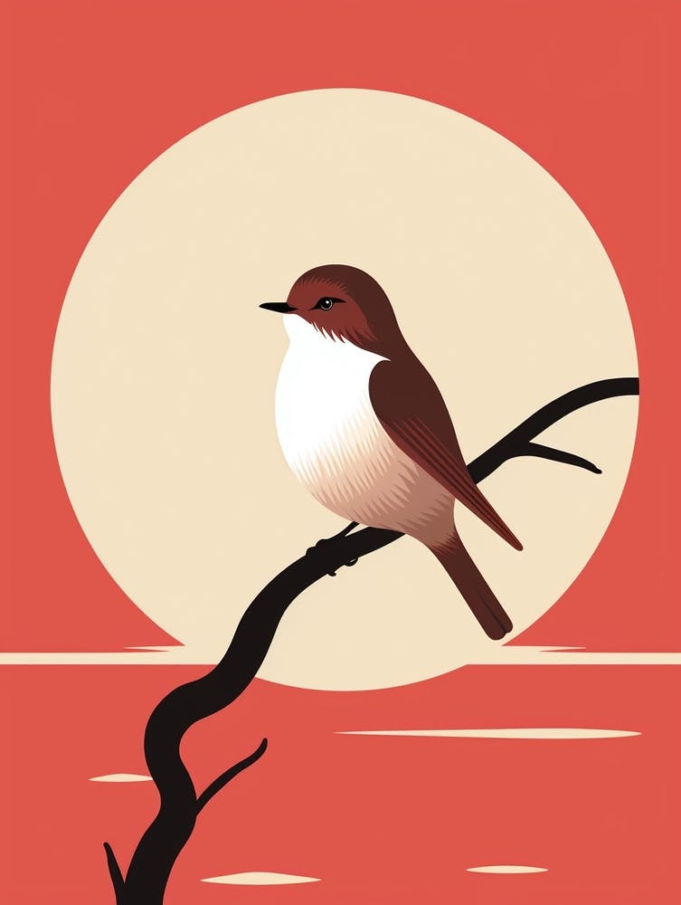 Minimalist Dipper 3 Illustration