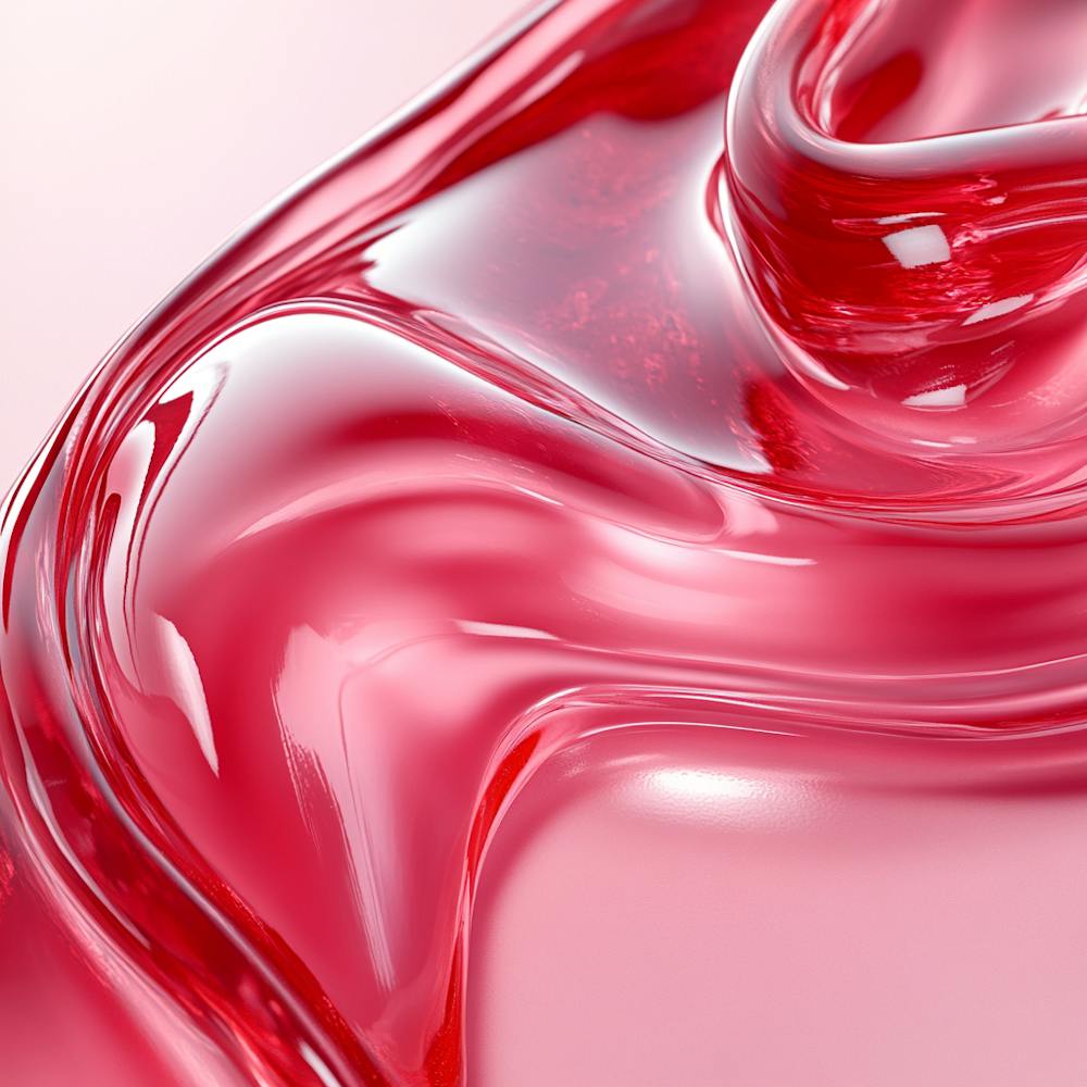 Close Up Of Red Liquid