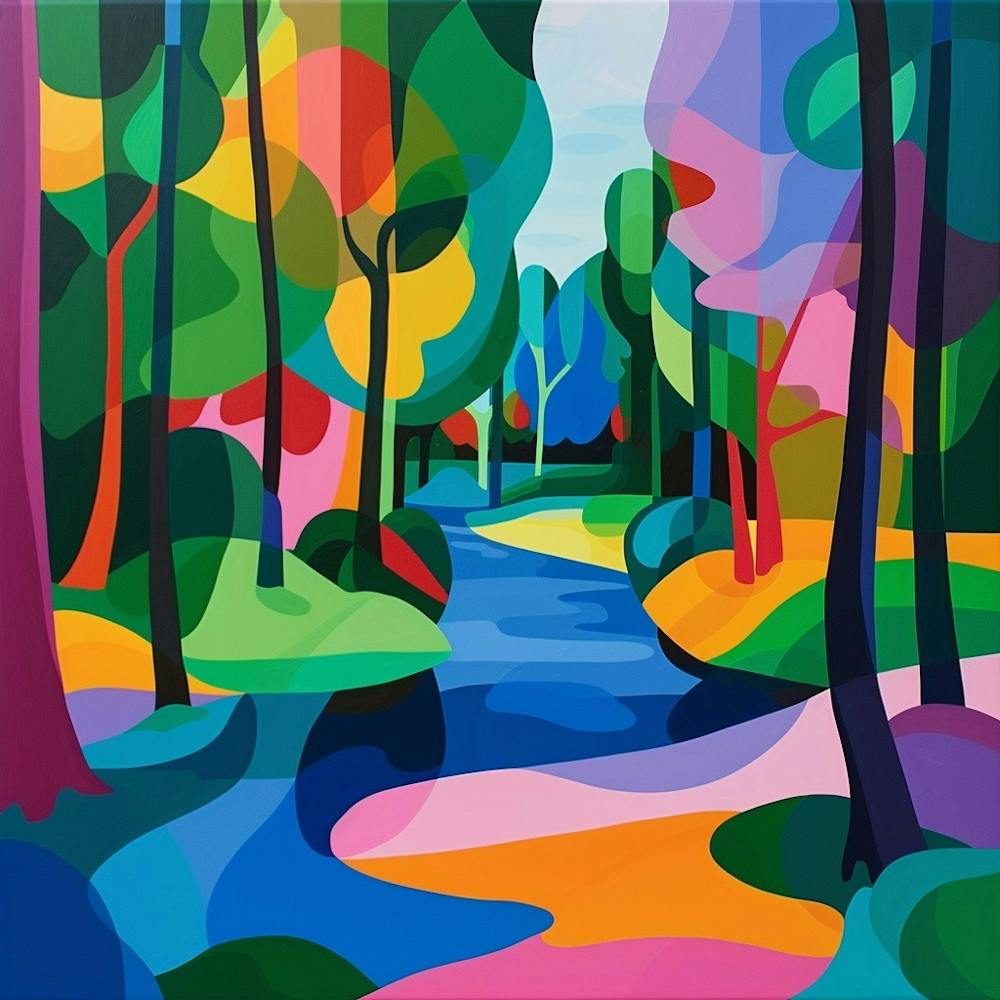 Abstract Park Collection Vondelpark Amsterdam 4