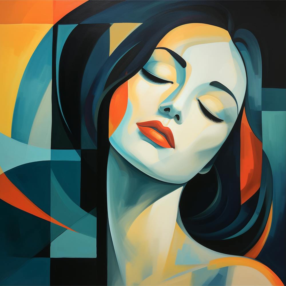 Abstract Of A Woman 2