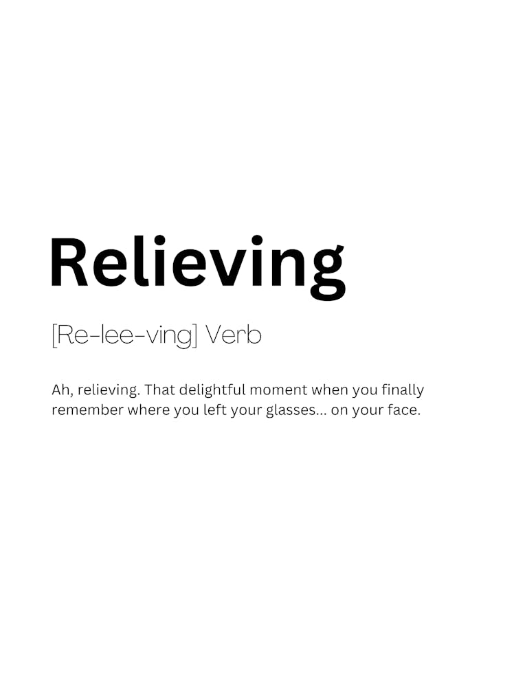 Relieving Definition Meaning