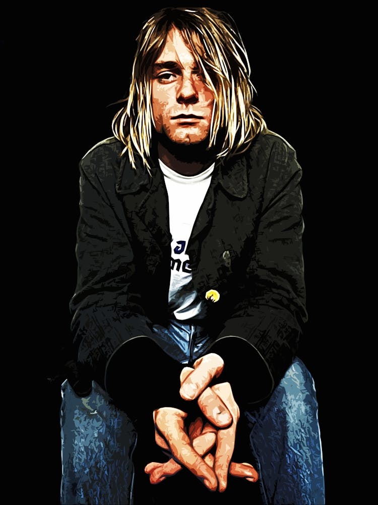 Nirvana kurt cobain 4