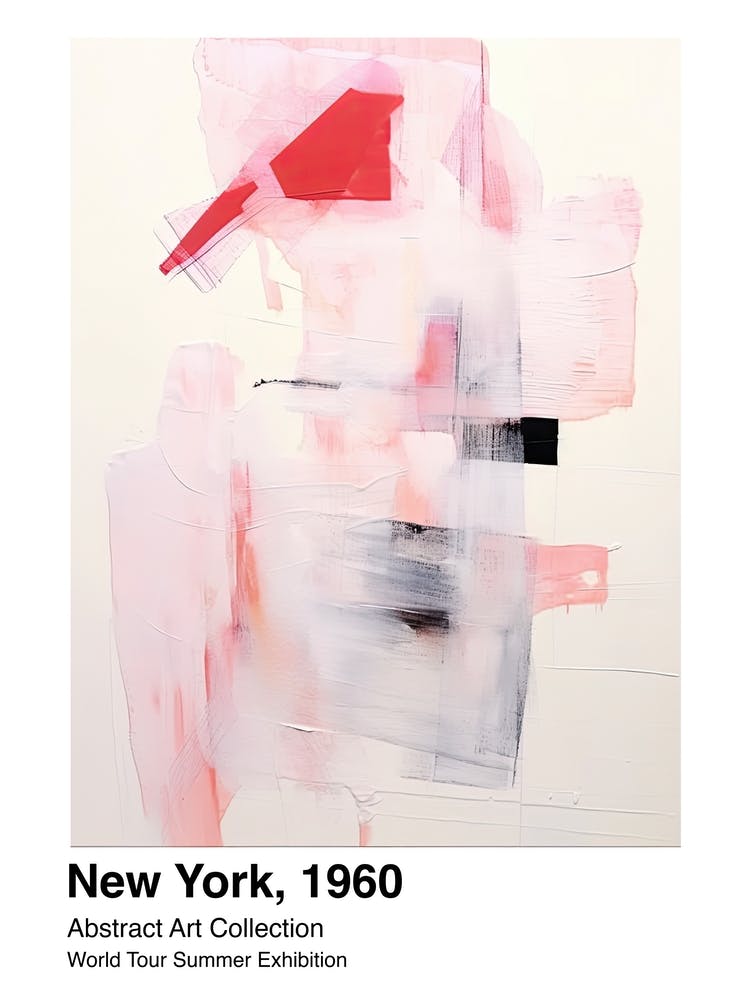 World Tour Exhibition, Abstract Art, New York, 1960 1