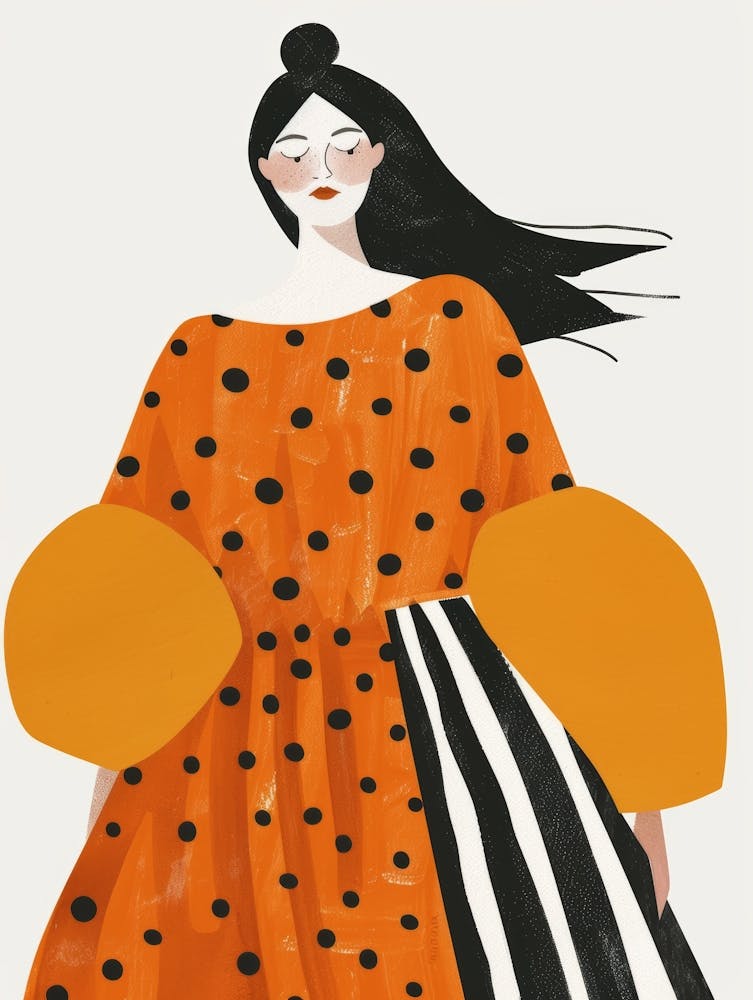 Polka Dot Dress 1