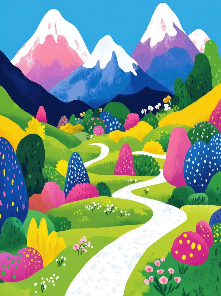 Path Through The Mountains