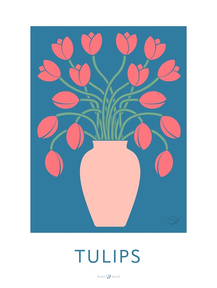 Tulips Flower Market
