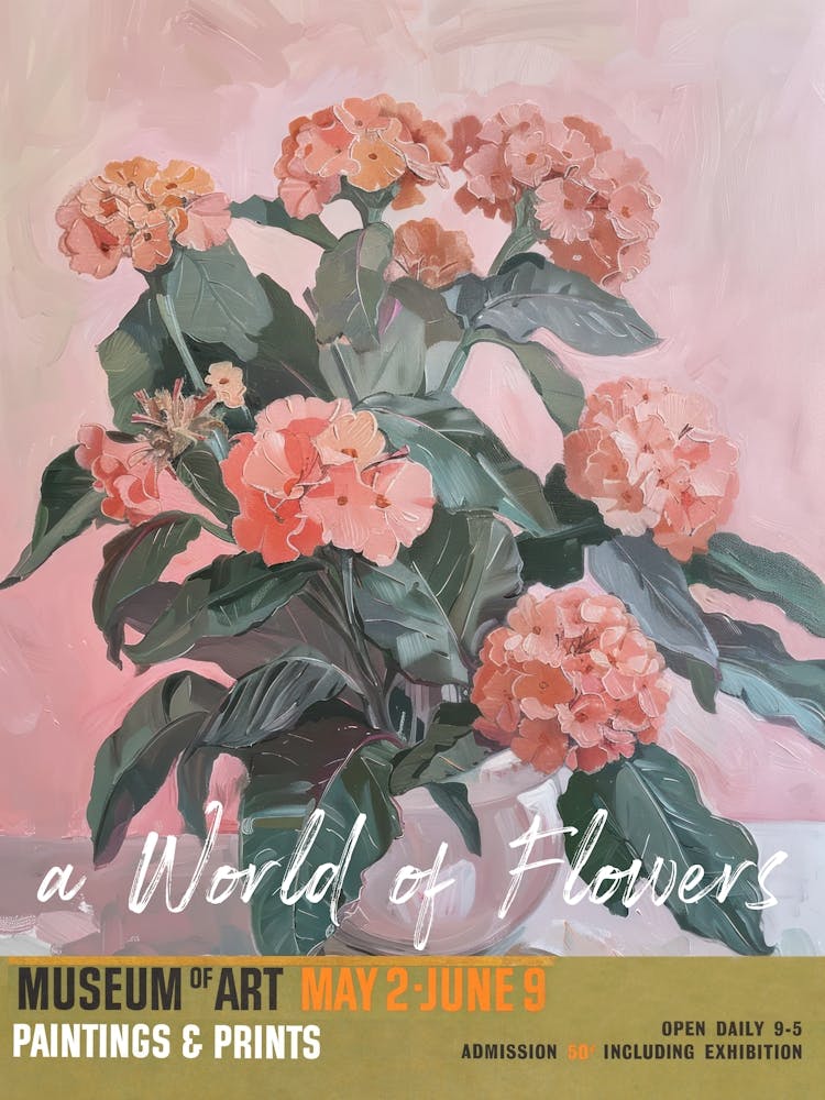 Eine Welt der Blumen, Van Gogh Ausstellung Ringelblume 4