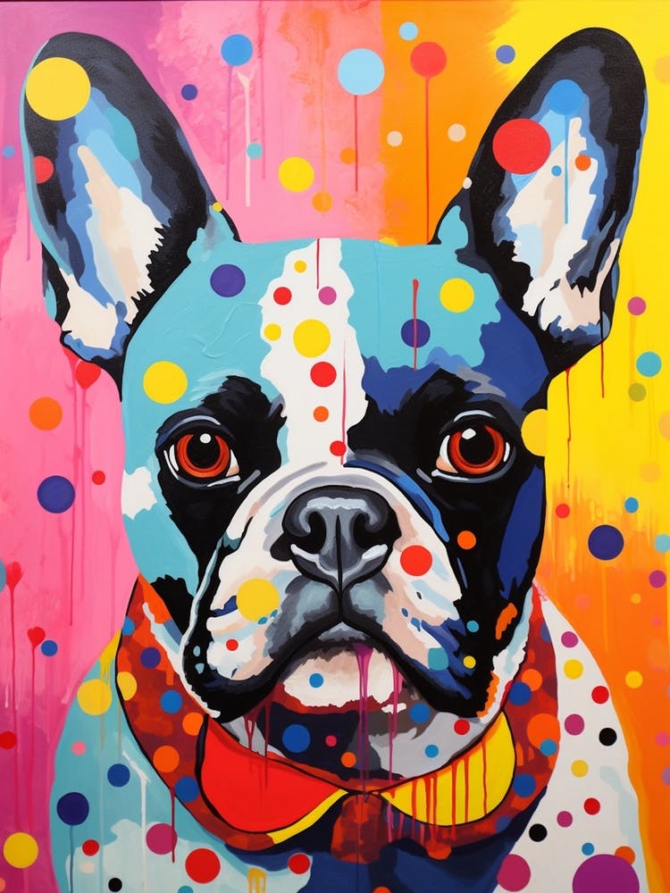 French Bulldog Pop Art Inspired