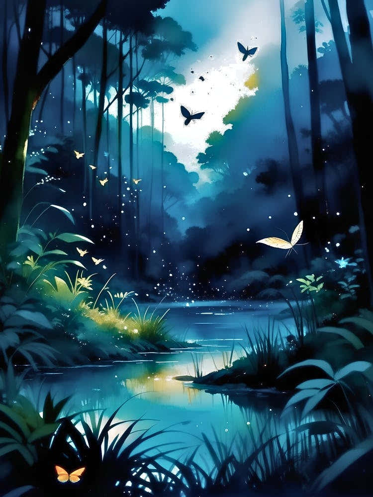 Jungle Night 1 Botanical