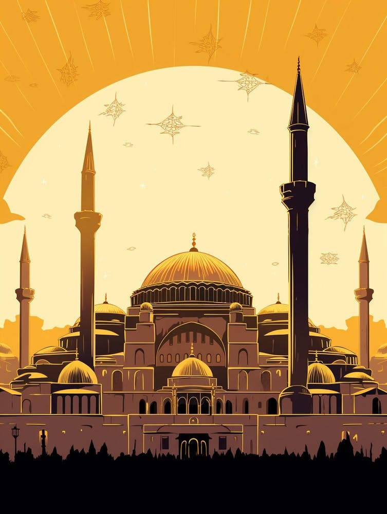 Hagia Sophia Ayasofya Pixel Art 3