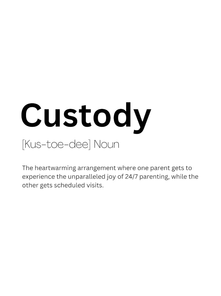 Custody Definition Meaning