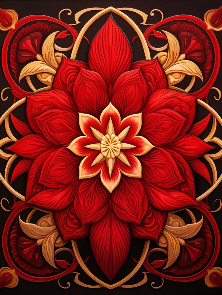 Symmetrical Mandalas Geometric Illustration 2