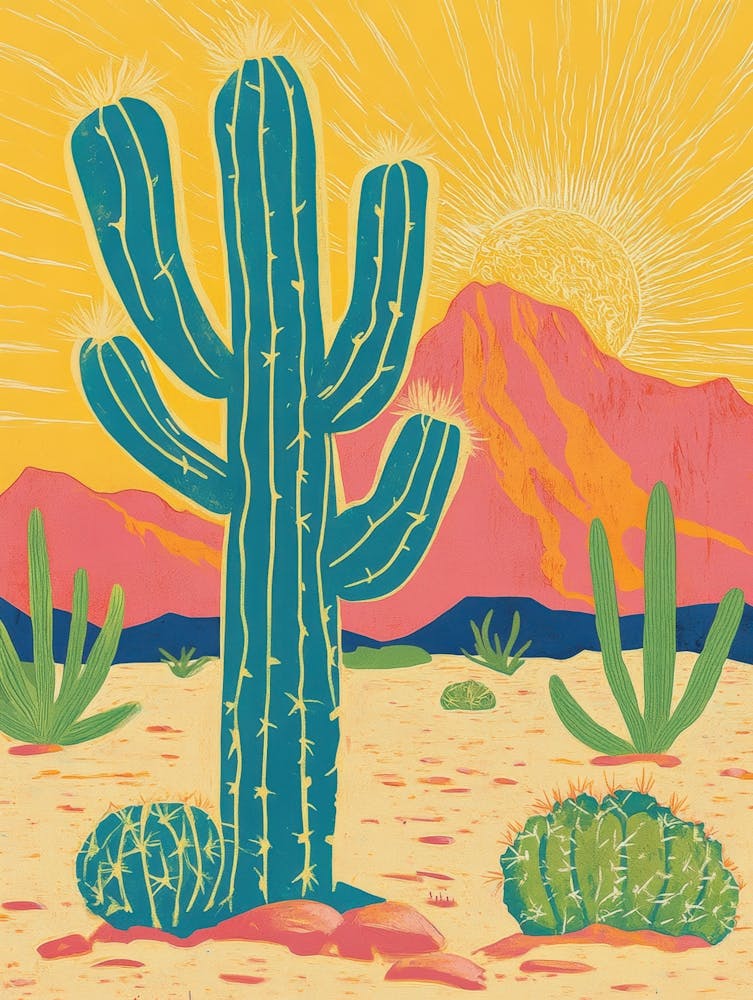 Cactus In The Desert 3