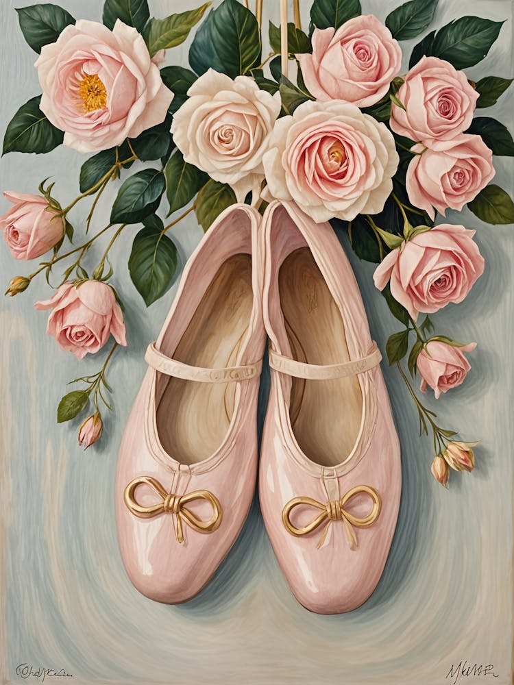 Pink Ballet Shoes