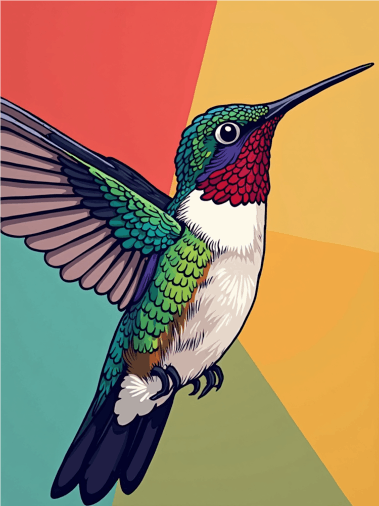 Multicolour Hummingbird