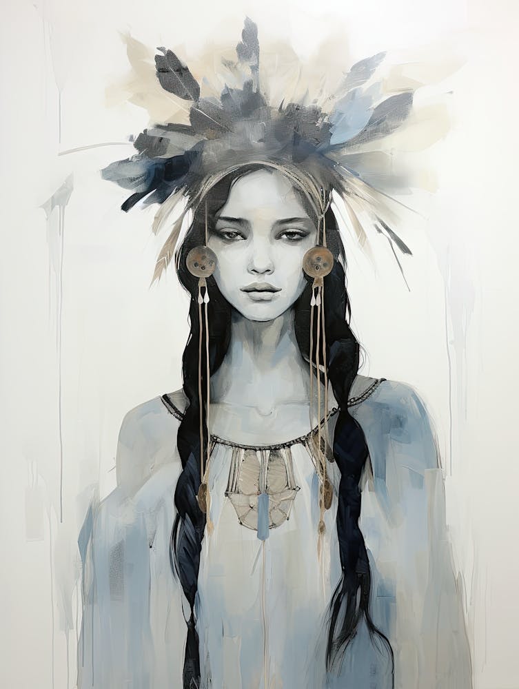 Boho Tribal Guardians, Boho Art Style