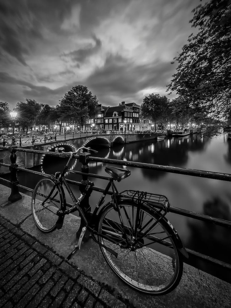 Amsterdam Evening impression from Brouwersgracht