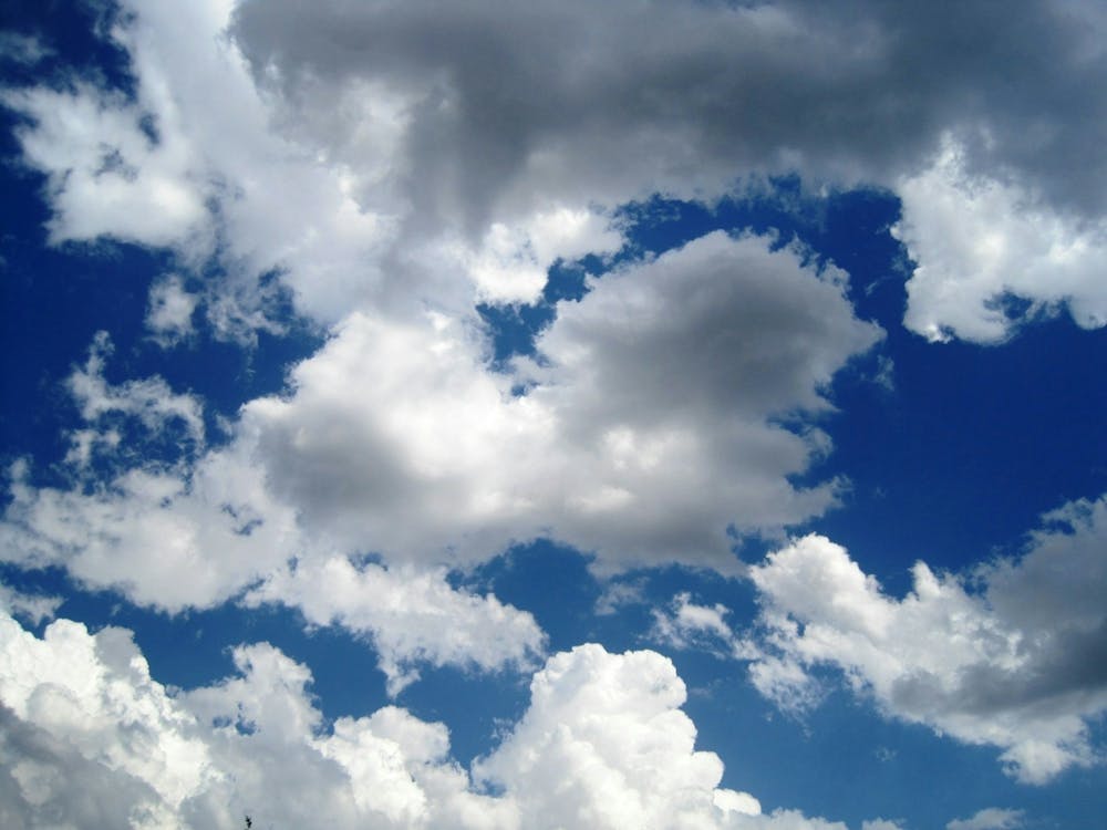 Blue Sky With Clouds