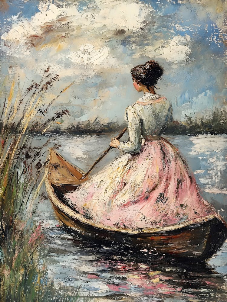 Girl In A Boat