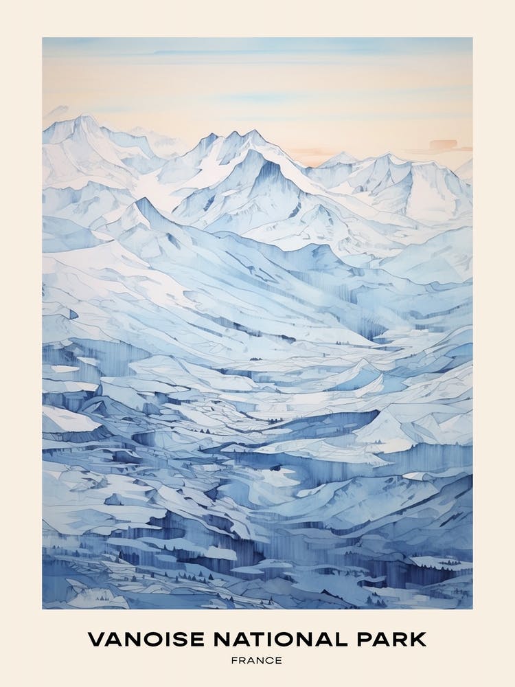 Vanoise National Park France 1 Poster