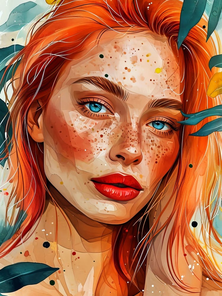 Girl With Red Hair