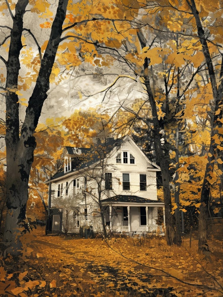 Old House In The Woods