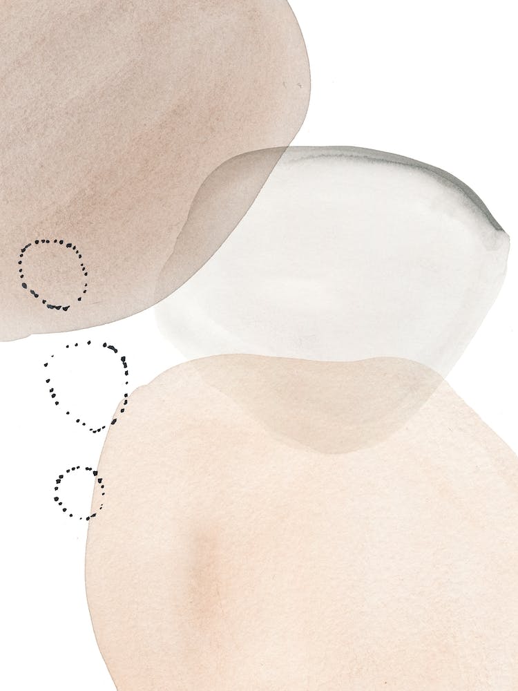 Abstract Blush Watercolor