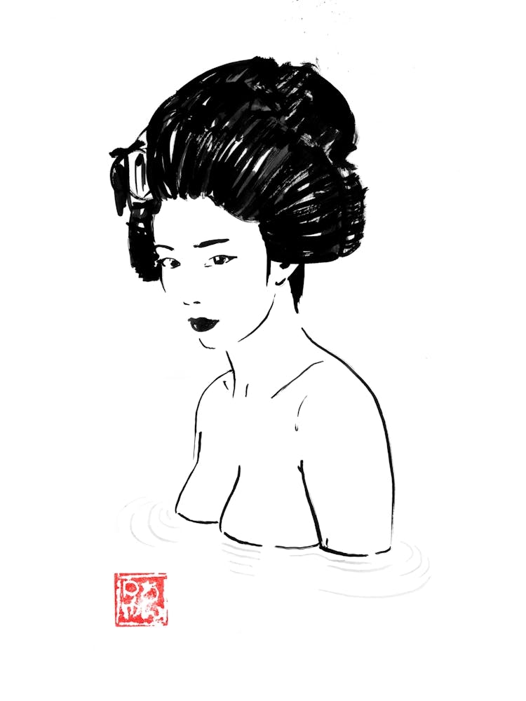 Onsen Woman