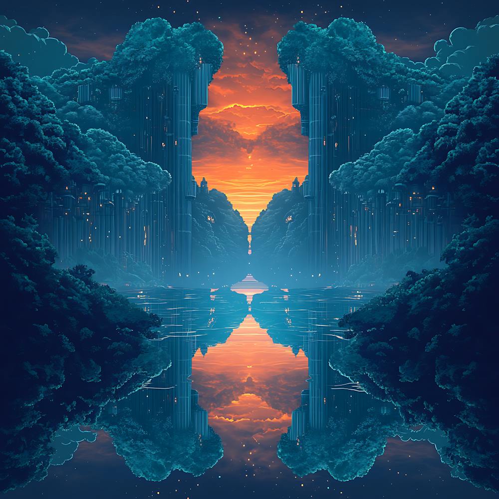 Alien Jungle Meets Future City 7