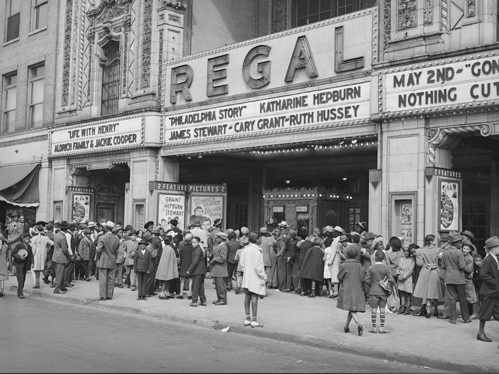The Movies Are Popular In The Section Of Chicago, Illinois By Russell Lee