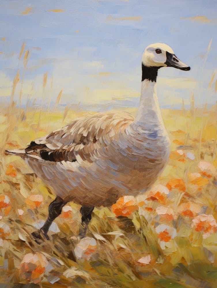 Bird Painting Canada Goose 1