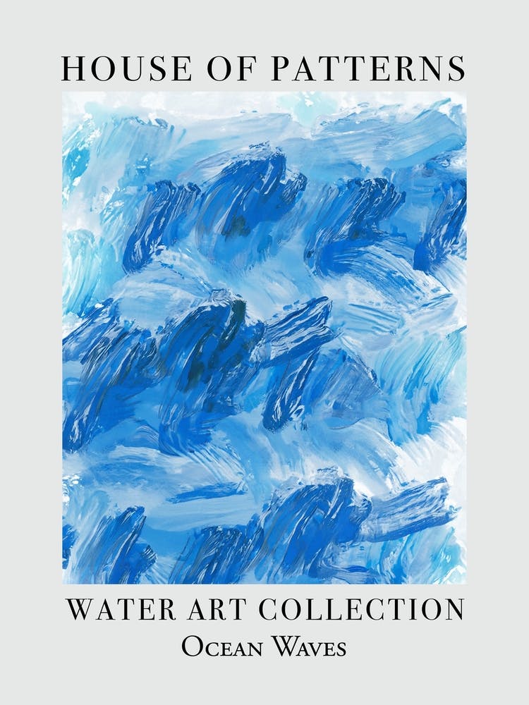House Of Patterns Ocean Waves Water 9