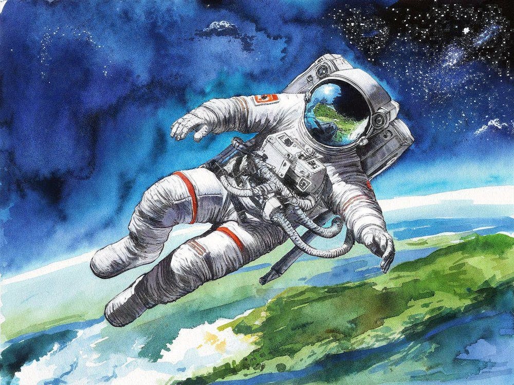 Astronaut In Space