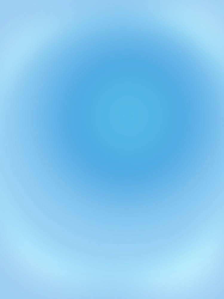 Blauer Aura-Verlauf