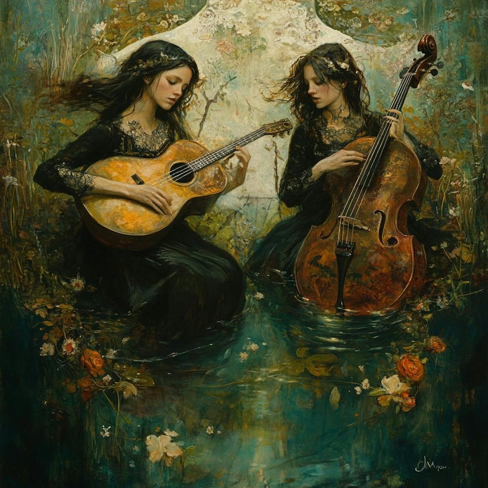 Two Violinists