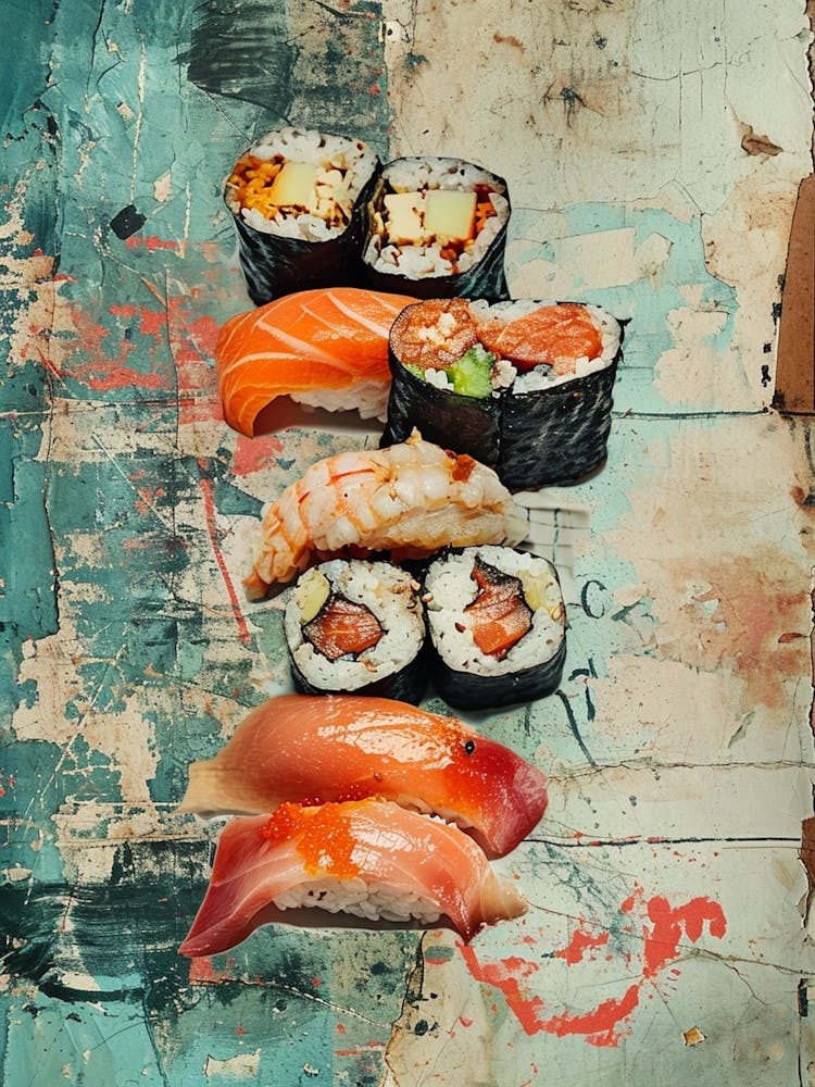 Kitsch Sushi Collage 1