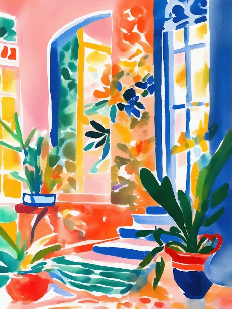 Colorful Room With A View