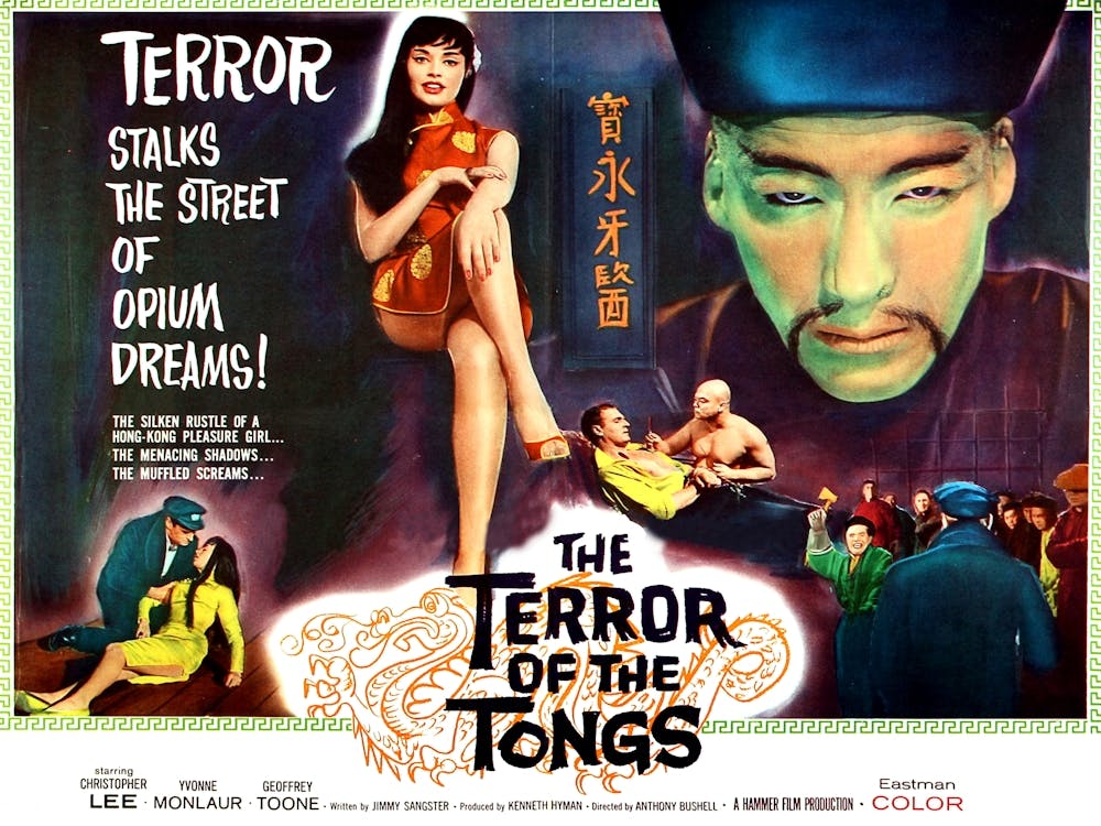 Terror Of The Tongs, Thriller, Movie Poster