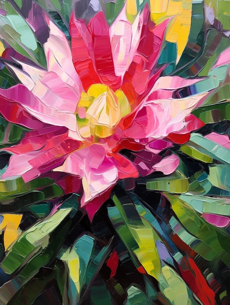 Cactus Painting Gymnocalycium 2